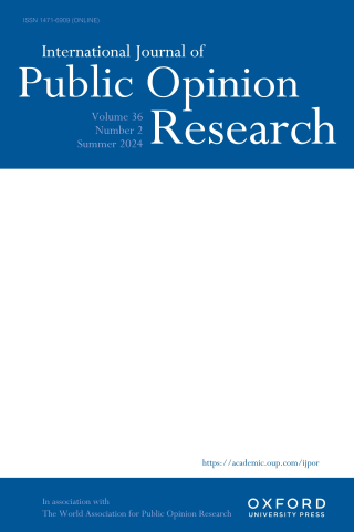 International Journal of Public Opinion Research